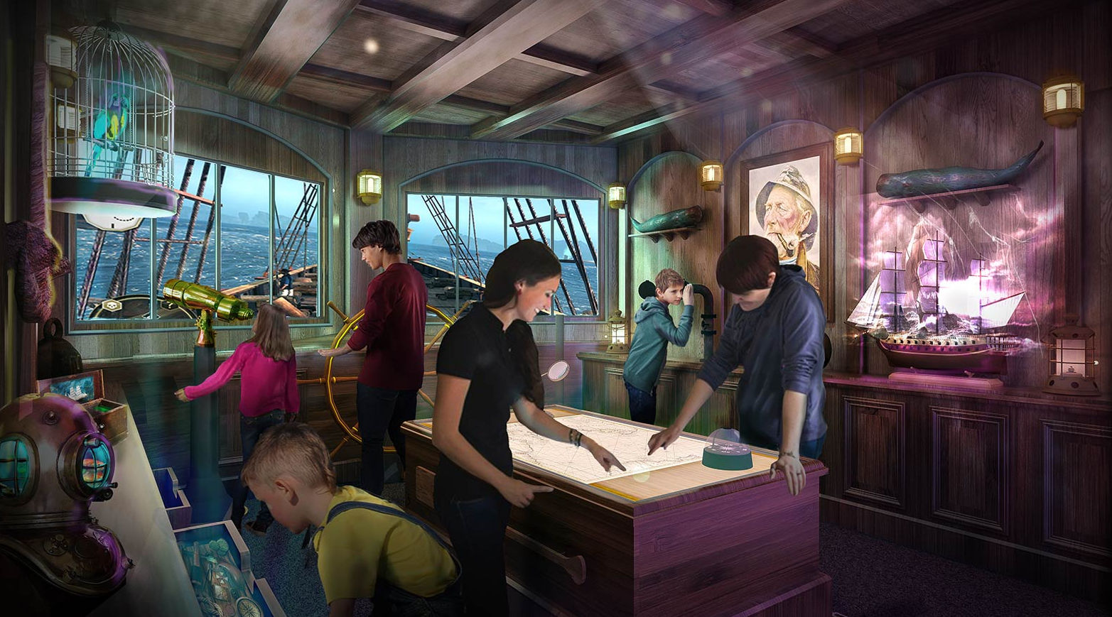 Princess Cruises - Enchanted Princess - Phantom Bridge Escape Room.png